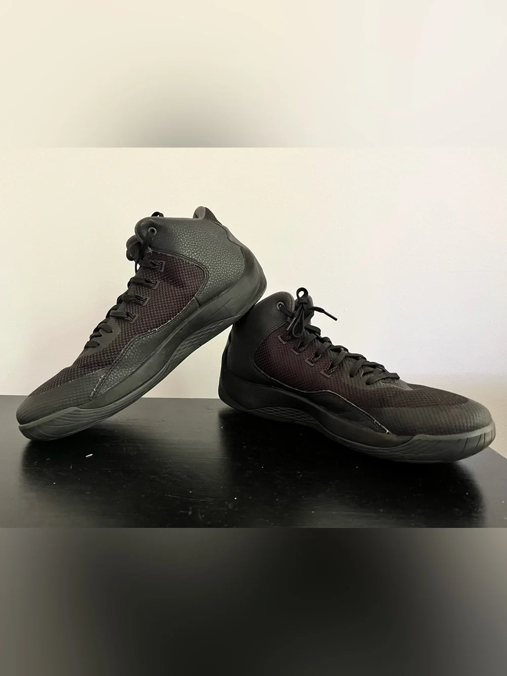 Jordan Rising High 2 Basketball Shoes Black Size 11